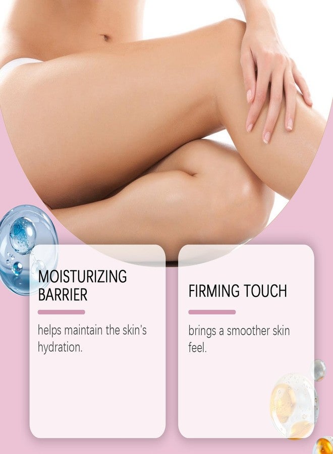 إيلهو كريم الجسم EELHOE برائحة الشمبانيا، كريم شد الجسم وشد البشرة مع حمض الهيالورونيك للبشرة المترهلة، مرطب يشد ويرطب البشرة الجافة على الذراعين والساقين 8 أونصة (ورد) - Image 2